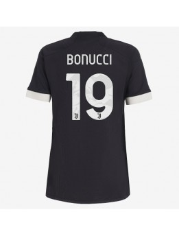Juventus Leonardo Bonucci #19 Ausweichtrikot für Frauen 2023-24 Kurzarm